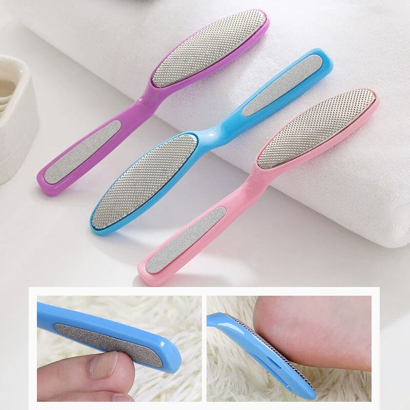 2 in 1 Foot File Pedicure Dead Skin Remover (Random Color) Tools & Accessories No Brand 