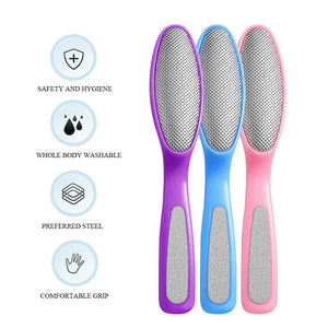 2 in 1 Foot File Pedicure Dead Skin Remover (Random Color) Tools & Accessories No Brand 
