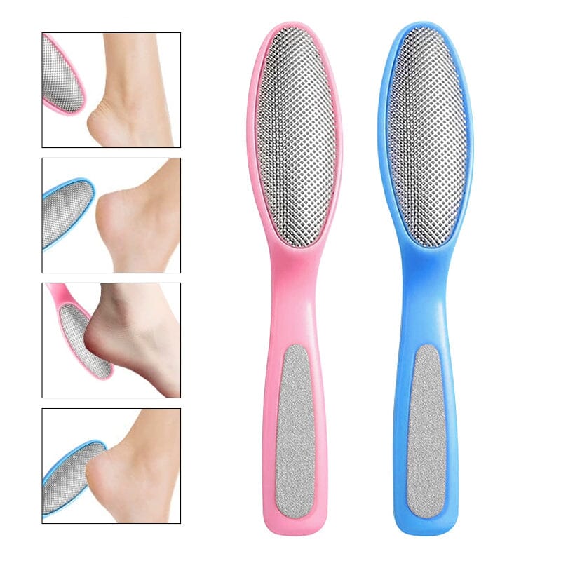 2 in 1 Foot File Pedicure Dead Skin Remover (Random Color) Tools & Accessories No Brand 