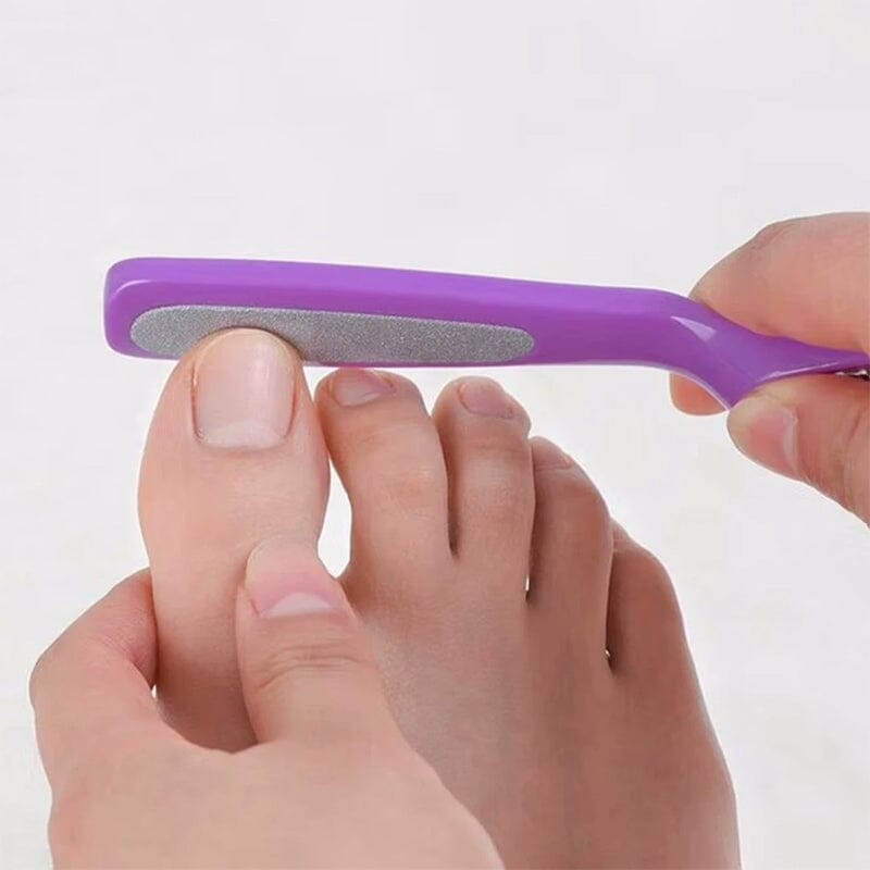 2 in 1 Foot File Pedicure Dead Skin Remover (Random Color) Tools & Accessories No Brand 