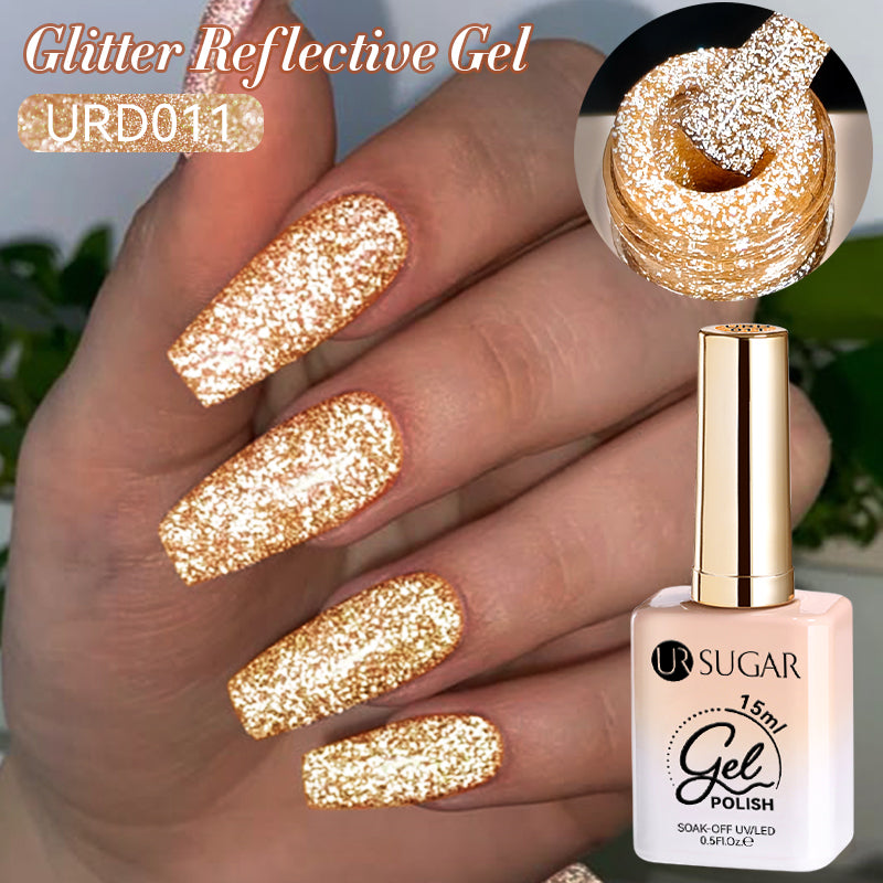 Glitter Reflective Gel URD011 15ml
