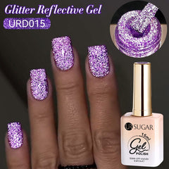 Glitter Reflective Gel URD015 15ml Gel Nail Polish UR SUGAR 