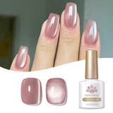 Pink Moonlight Cat Magnetic Gel Polish MY125 Dried Rose 10ml Gel Nail Polish BORN PRETTY 