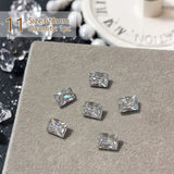 Geometric Crystal Love Heart Rhinestone Nail Decoration Nail Decoration No Brand 11 