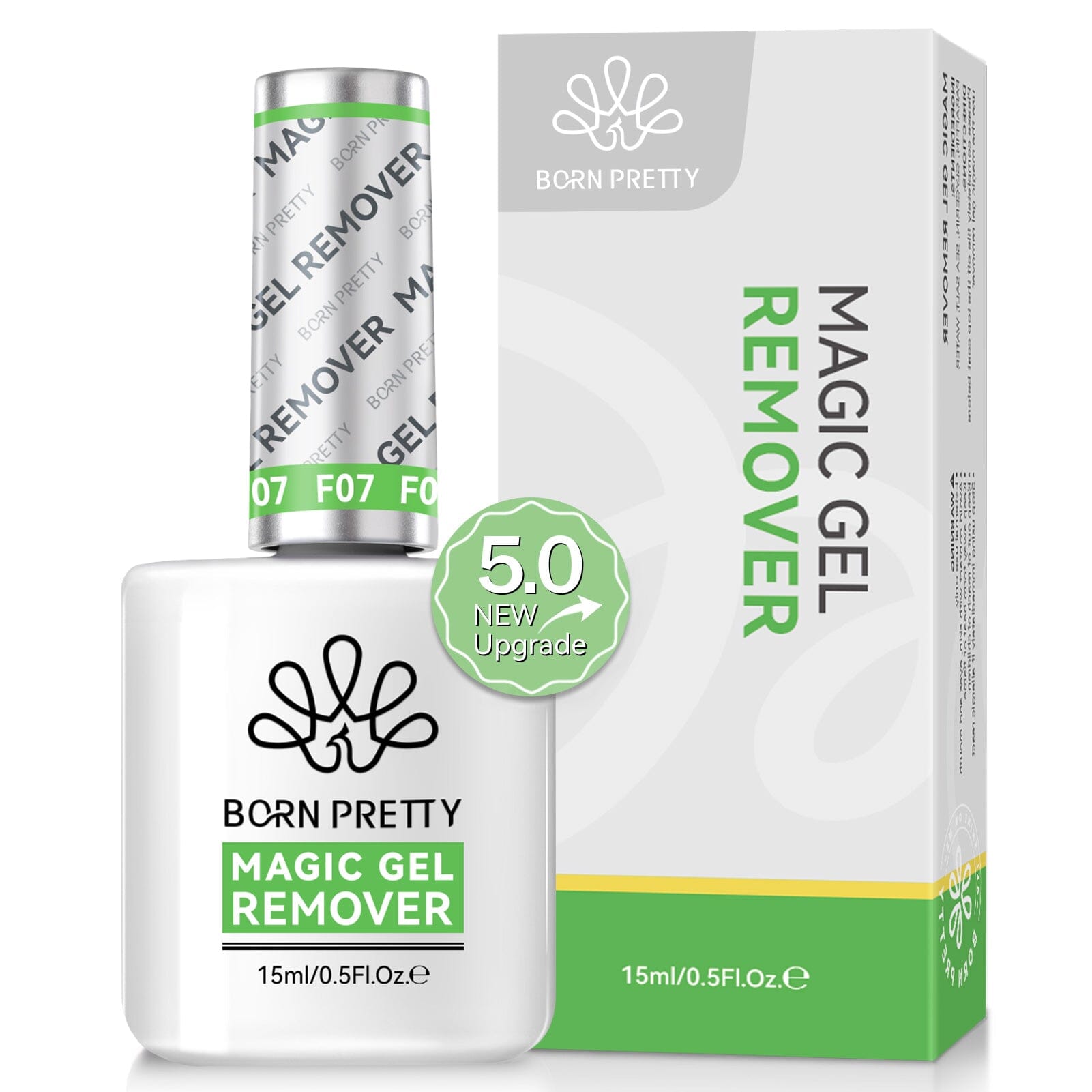 Magic Gel Remover New Upgrade Acetone-Free 15ml Gel Nail Polish BORN PRETTY 