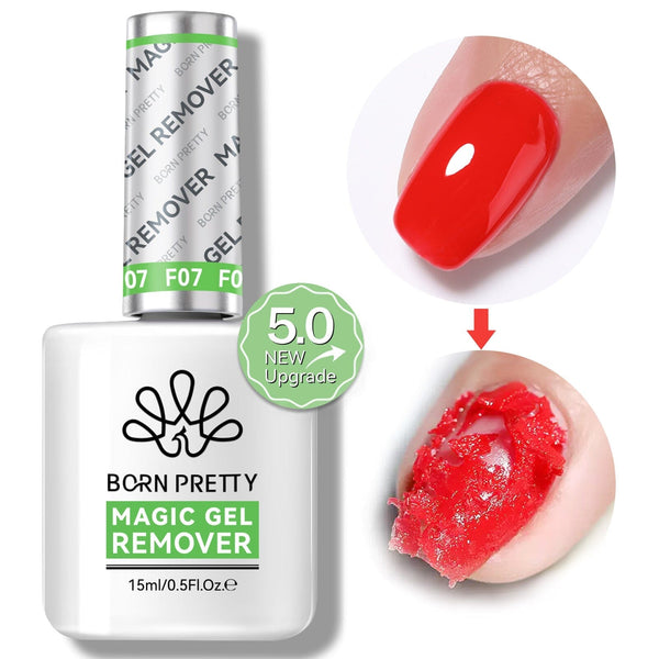 3pcs Set Magic Gel Remover New Upgrade Acetone-Free Tools Kit Gel Nail Polish BORN PRETTY 