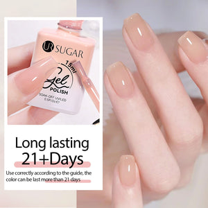 4 Colors Jelly Gel Set #1 Soft Veil 15ml Gel Nail Polish UR SUGAR 