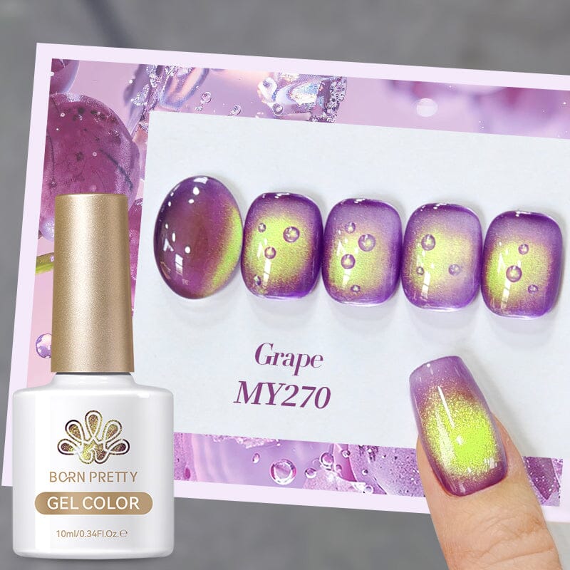 Colored Cat Magnetic Gel Polish Fruit Series 10ml Gel Nail Polish BORN PRETTY MY270 