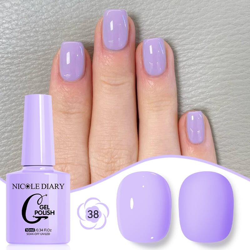Color Gel Polish 10ml Gel Nail Polish NICOLE DIARY 38 