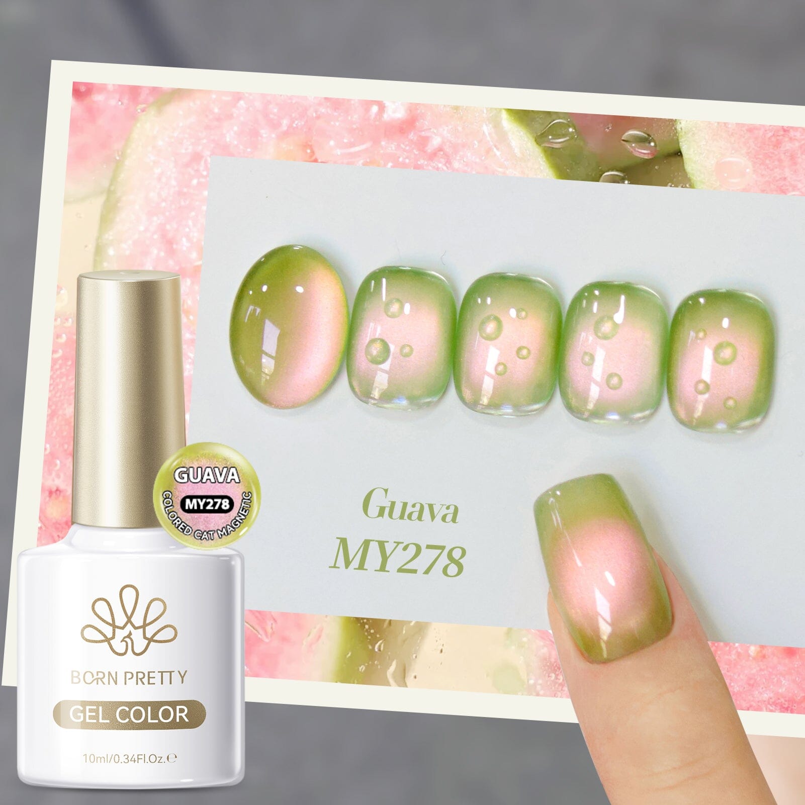 Cat Magnetic Gel Polish 10ml Gel Nail Polish BORN PRETTY 