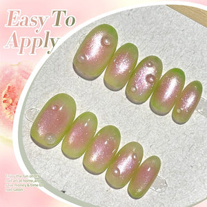 Green Colored Cat Magnetic Gel Polish MY278 Guava 10ml Gel Nail Polish BORN PRETTY 