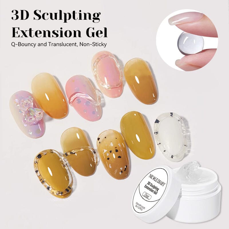 3D Sculpting Extension Gel 8ml Extension Nail Gel NICOLE DIARY 