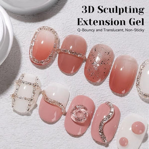 3D Sculpting Extension Gel 8ml Extension Nail Gel NICOLE DIARY 