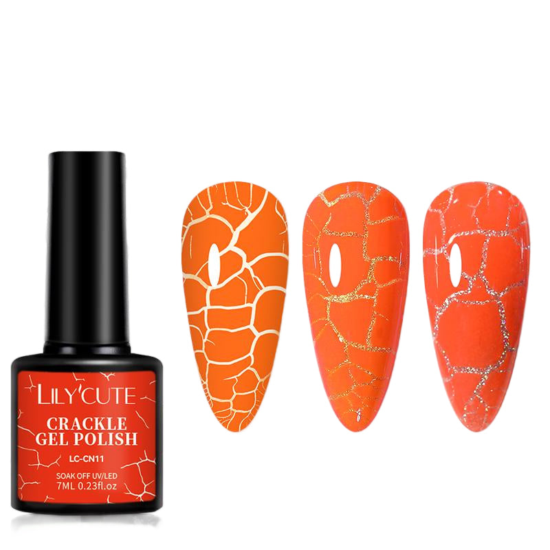 Neon Crackle Gel Polish LC-CN11 7ml