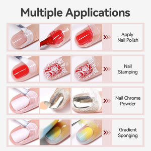 White Peel Off Latex Tape Anti-Freezing 15ml Gel Nail Polish BORN PRETTY 