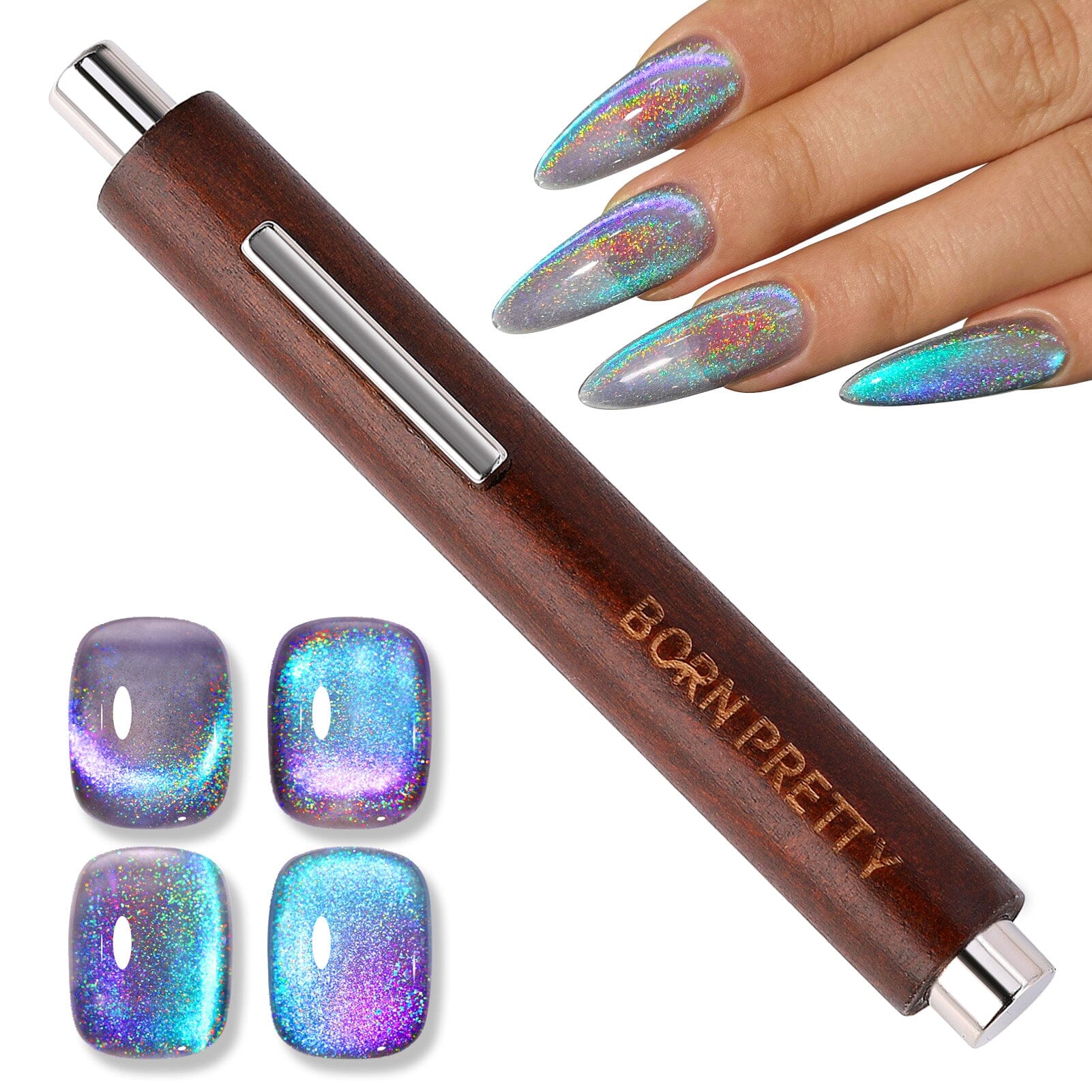Brown 3-in-1 Magnet Stick Tools & Accessories BORN PRETTY 