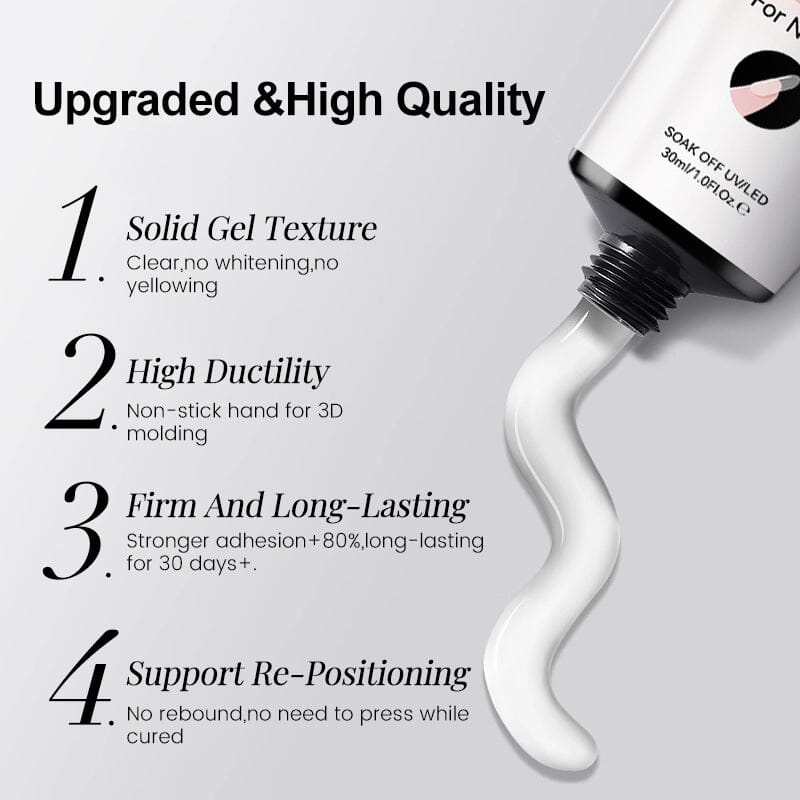 Solid Glue Gel For Nail Tips 30ml Gel Nail Polish UR SUGAR 