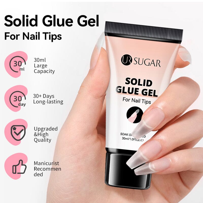 Solid Glue Gel For Nail Tips 30ml Gel Nail Polish UR SUGAR 