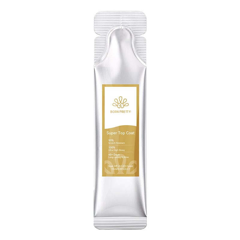 Super Top Coat 15ml (Bag) Base & Top Coat BORN PRETTY 