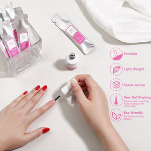 5pcs 6 in 1 Nail Glue Gel 15ml (Bag) Gel Nail Polish BORN PRETTY 