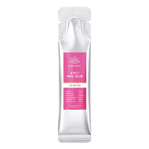 6 in 1 Nail Glue Gel 15ml (Bag) Gel Nail Polish BORN PRETTY 1 pc 