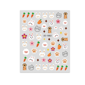 3D Nail Sticker JO-1882 Clearance No Brand 