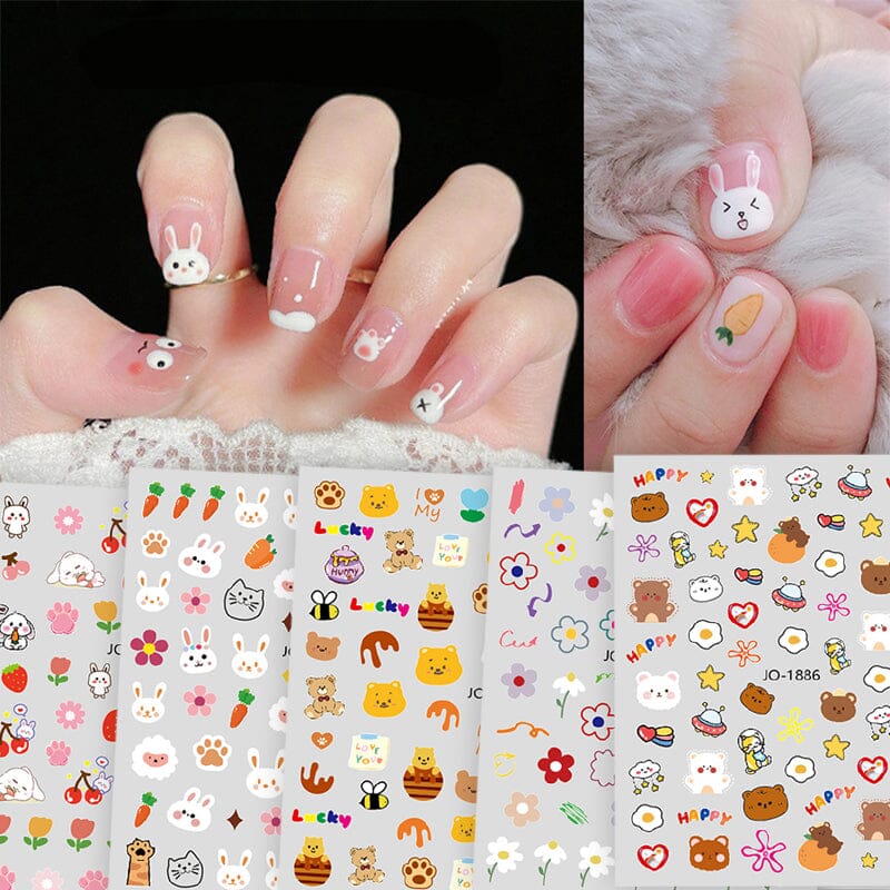3D Nail Sticker JO-1882 Clearance No Brand 