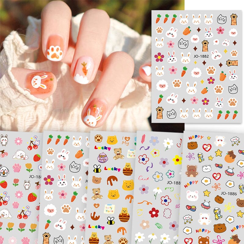 3D Nail Sticker JO-1882 Clearance No Brand 