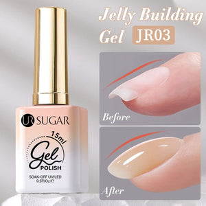 4 In 1 Jelly Building Gel 15ml Base & Top Coat UR SUGAR JR03 
