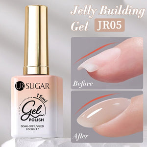 4 In 1 Jelly Building Gel 15ml Base & Top Coat UR SUGAR JR05 