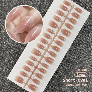 30pcs Press on Nails Fake Nail Tips Nail Tips No Brand 16 