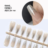 30pcs Press on Nails Fake Nail Tips Nail Tips No Brand 04 