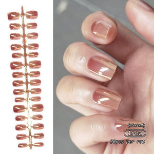 30pcs Press on Nails Fake Nail Tips Nail Tips No Brand 08 