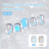 Hydrating Cat Magnetic Gel Polish Colored Water 10ml HEMA/TPO FREE Gel Nail Polish BORN PRETTY MY304 