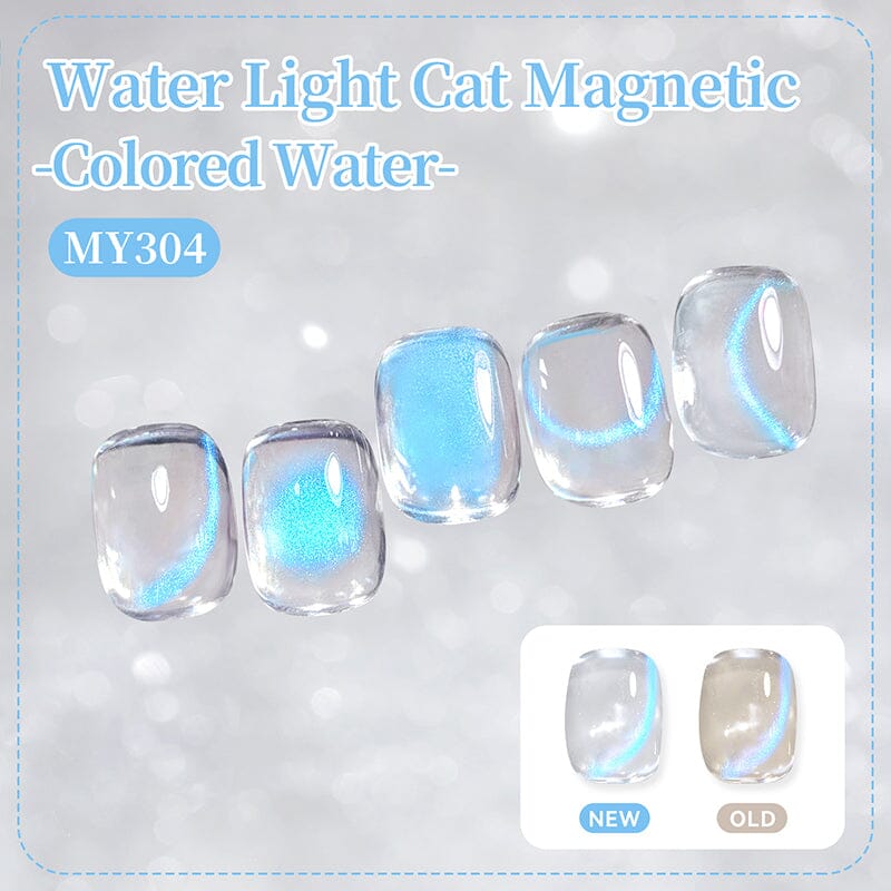 Hydrating Cat Magnetic Gel Polish Colored Water 10ml HEMA/TPO FREE Gel Nail Polish BORN PRETTY MY304 