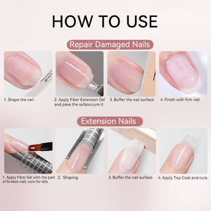 Fiber Glass Extension Nail Gel 15ml Extension Nail Gel UR SUGAR 