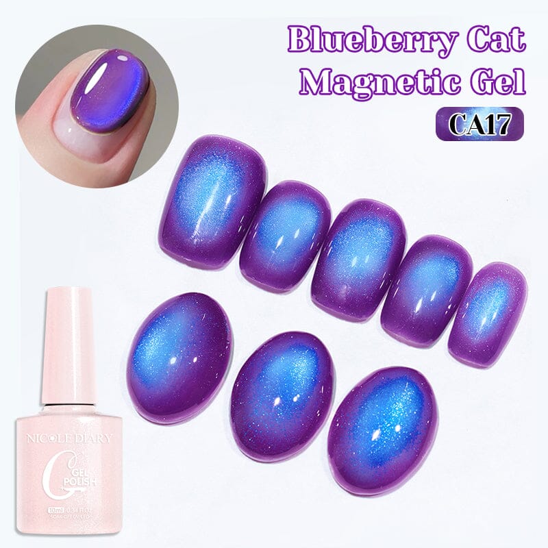 Cat Magnetic Gel Polish Fruit Series 10ml Clearance NICOLE DIARY 