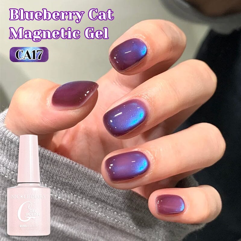 Cat Magnetic Gel Polish Fruit Series 10ml Clearance NICOLE DIARY 