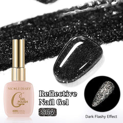 Reflective Gel S04 15ml Gel Nail Polish NICOLE DIARY 