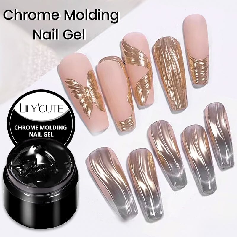 Chrome Molding Nail Gel 7ml Gel Nail Polish LILYCUTE 