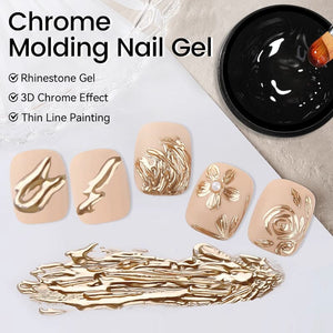 Chrome Molding Nail Gel 7ml Gel Nail Polish LILYCUTE 