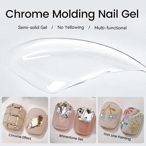 Chrome Molding Nail Gel 7ml Gel Nail Polish LILYCUTE 