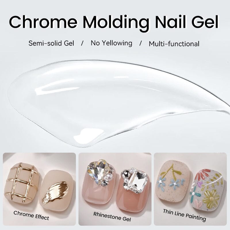 Chrome Molding Nail Gel 7ml Gel Nail Polish LILYCUTE 