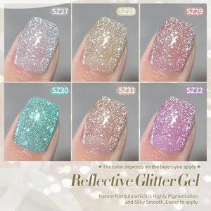 Reflective Glitter Gel SZ31 Carat Mirage 10ml