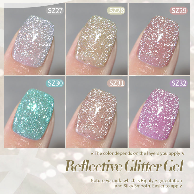Reflective Glitter Gel SZ31 Carat Mirage 10ml