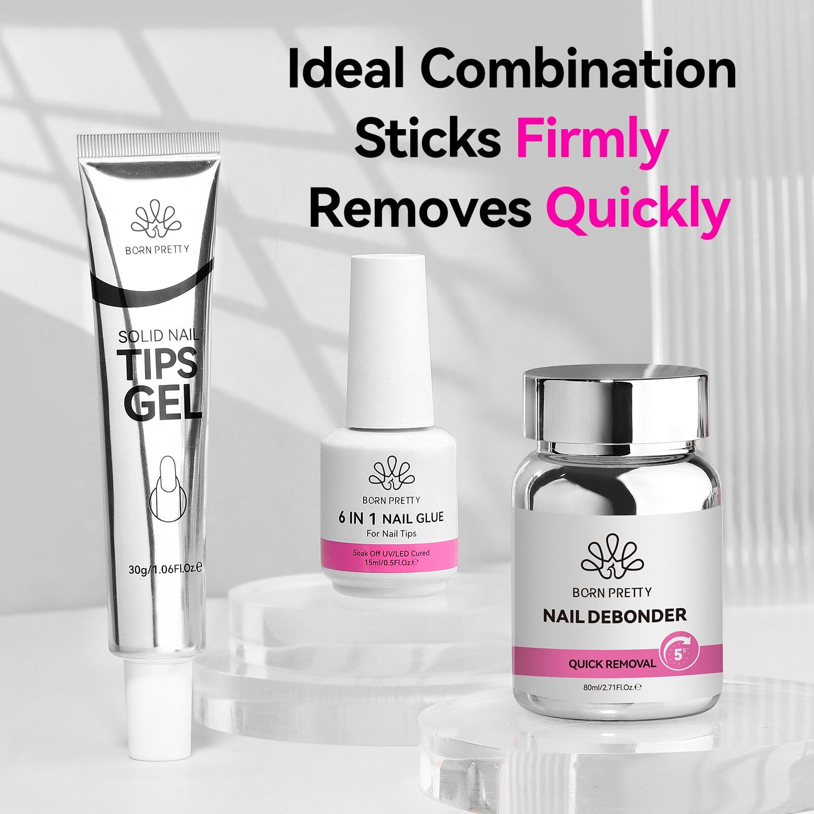 Nail Debonder Quick Removal 80ml Gel Nail Polish BORN PRETTY 