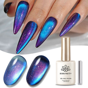 Auroras Cat Magnetic Gel Polish MY311 Night Purple 15ml Gel Nail Polish BORN PRETTY 