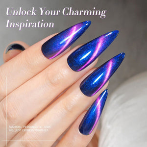 Aurora Cat Magnetic Gel Polish MY312 Firefly Glow 15ml Gel Nail Polish BORN PRETTY 