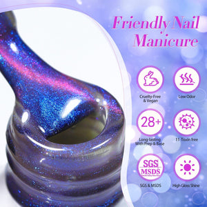 Aurora Cat Magnetic Gel Polish MY312 Firefly Glow 15ml Gel Nail Polish BORN PRETTY 