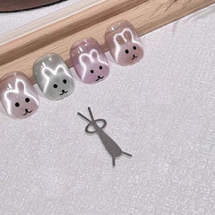 Rabbit Shaped Magnetic Stick #01 Smal Rabbit Tools & Accessories No Brand 